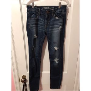 American Eagle Outfitters Ripped Jeggings.